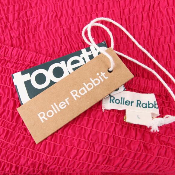 Roller Rabbit Pink Smocked Top - Picture 8 of 12